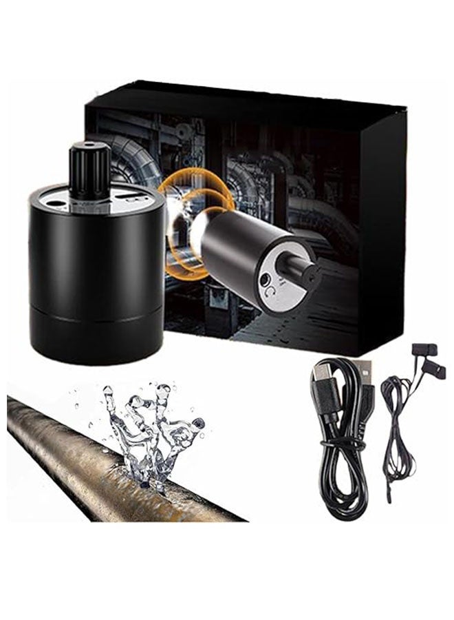 Water Leak Detector, Wall Pipe Leak Listen Detector, High Strength Voice Listen Amplifier, for Basement Kitchen Bathroom Laundry, for Pipe Water Oil Leakage - Image 1
